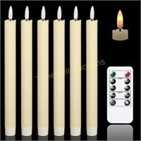 Ivory Taper Candles  6-Pack(0.78x9.64)