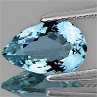 Natural AAA Fire Santa Maria Blue Aquamarine {VVS}