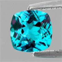 Natural Brazil Intense Paraiba Blue Apatite {VVS}