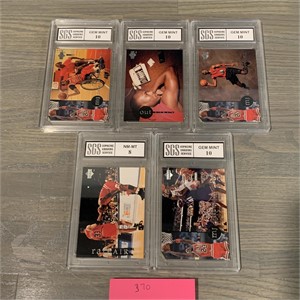 Lot of Graded Michael Jordan Cards