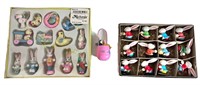 Assortment of Wooden Easter Figurines