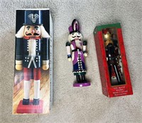 THREE NUTCRACKERS