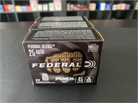 Federal - Punch - 20 Round Box - 25 Auto