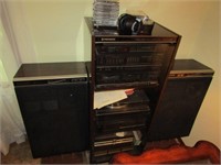 pioneer stereo system/speakers & all items