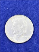 U.S. 1964 Silver Kenedy 50 cent coin