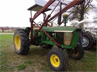 4010 John Deere tractor w/ loader, bucket, spears