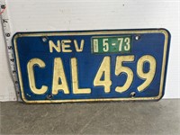 License plate- Nevada