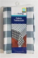 TRUELIVING FABRIC TABLECLOTH 52 X 70IN