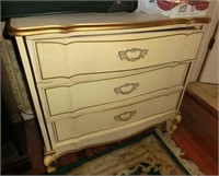 French style 3 drawer chest