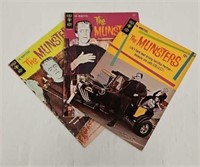 The Munsters Comic Books #1, 2 & 3