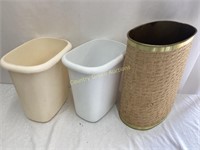 Assorted Waste Baskets