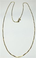 10KT YELLOW GOLD 3.10 GRS 20 INCH BOX CHAIN