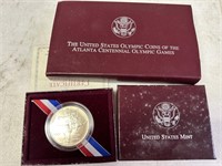 ATLANTA OLYMPICS UNC SILVER DOLLAR