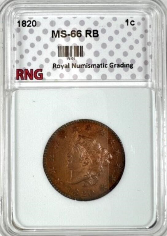 1820 U.S. LARGE CENT