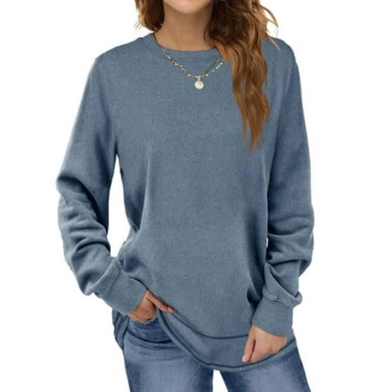 Fantaslook Sweatshirts for Women Crewneck Casual L