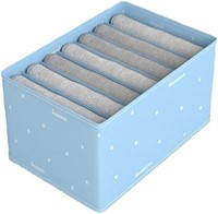 Clothes Drawer Organizer for Jeans - Blue