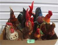 Chicken decorative items