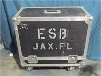 Rolling " Rockhard Road Case" 26" T x 28" W x 15"