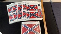 Vintage Rebel flags vinyl stick-ons