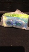 Speedo Kids' Glide Print Goggles - Shark/Water