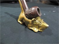 CRAFTSMAN BRASS PIPE HOLDER