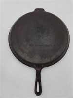 Vtg 11 1/4" Cast Iron Skillet Griddle