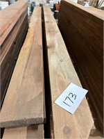 Common redwood decking
