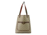 GUCCI GG Supreme Sherry Tote Bag