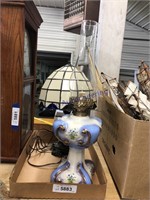 KEROSENE LAMP, ELECTRIC LAMP