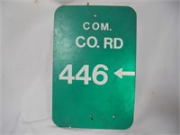 County Road Sign