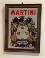 10x12in Martini mirror.