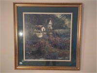 Cottage picture approx 34x34