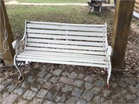 Cast iron park bench #2