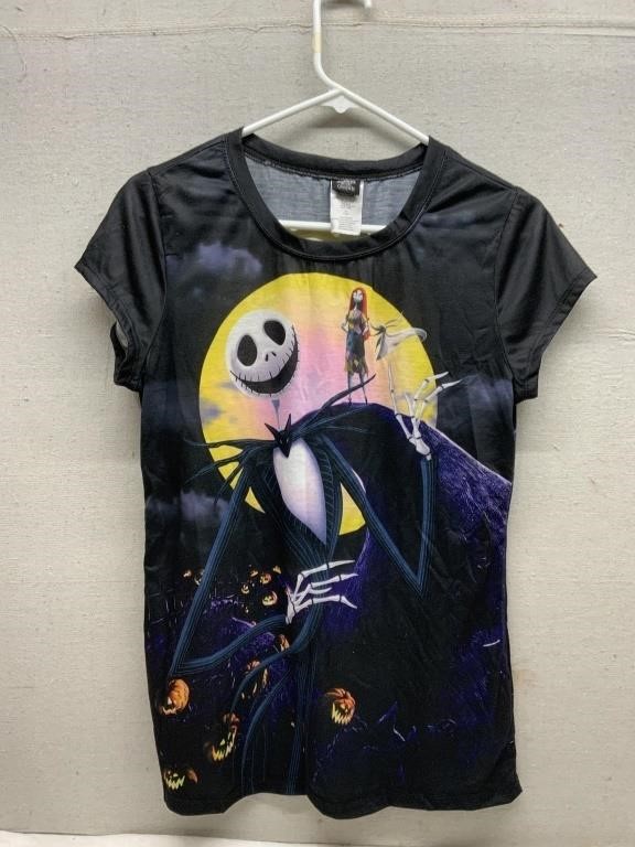 Nightmare Before Christmas Juniors SZ Large Shirt