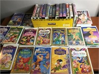 Vtg Large Walt Disney VHS Collection Some New
