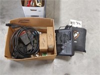 electric heater, roof top carrier, trailer wires,