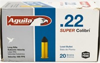 500 Rounds Of Aguila .22 LR Subsonic Ammunition
