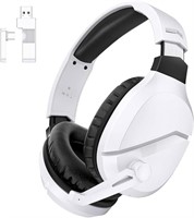 New $40 Wireless Gaming Head set, white