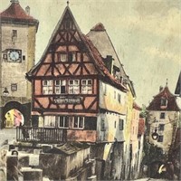 ORIGINAL EUROPEAN VILLAGE ART