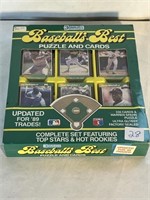 DONRUSS BASEBALL BEST PUZZLE & CARDS NEW