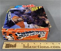 Box of Non Sports Superman Cards