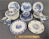 Blue & White China Grouping