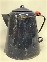 Large Enamelware Pitcher