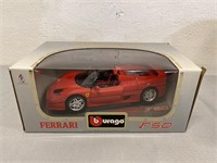 BBurago 1995 Ferrari F50 1/18 Scale Die-Cast Car