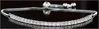 Elegant 1/2 ct Diamond Bolo Bracelet