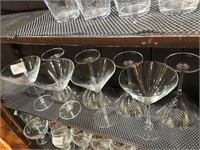 8- Martini Glassses