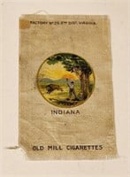Old Mill Tobacco Cigarette Silk early 1900s