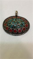 Vintage Turquoise Color Pendant