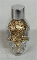 SKULL OF GOLD FLAKES