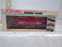 Lionel Mobilgas Tank Car NI.6-9039 NIB